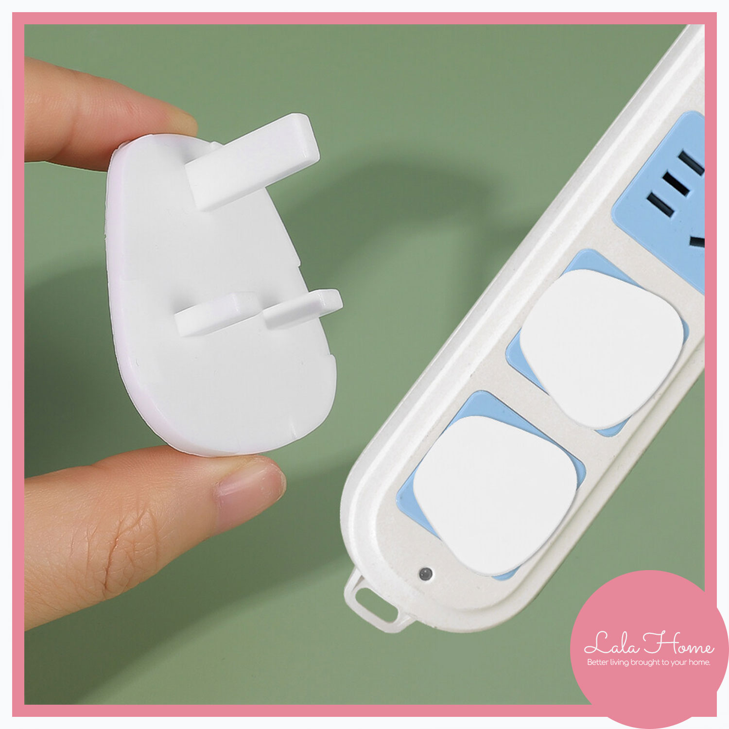3 Pin Power Socket Safety Cover Protectors Secure Electrical Shock Proof Plug Protectors Sturdy Penutup Soket Elektrik 插座保护盖