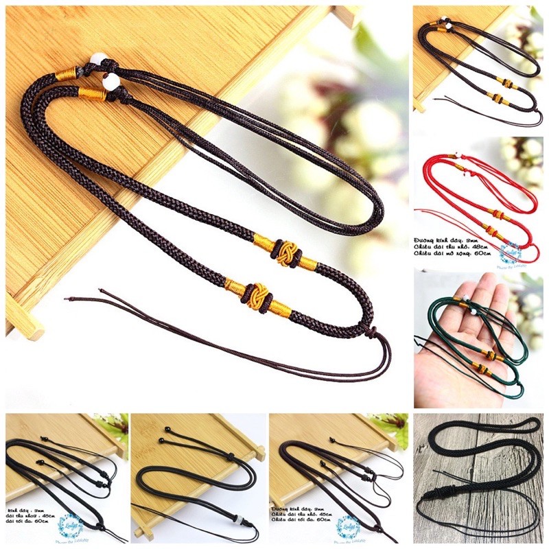 Dây dù đeo mặt dây chuyền rẻ bền đẹp