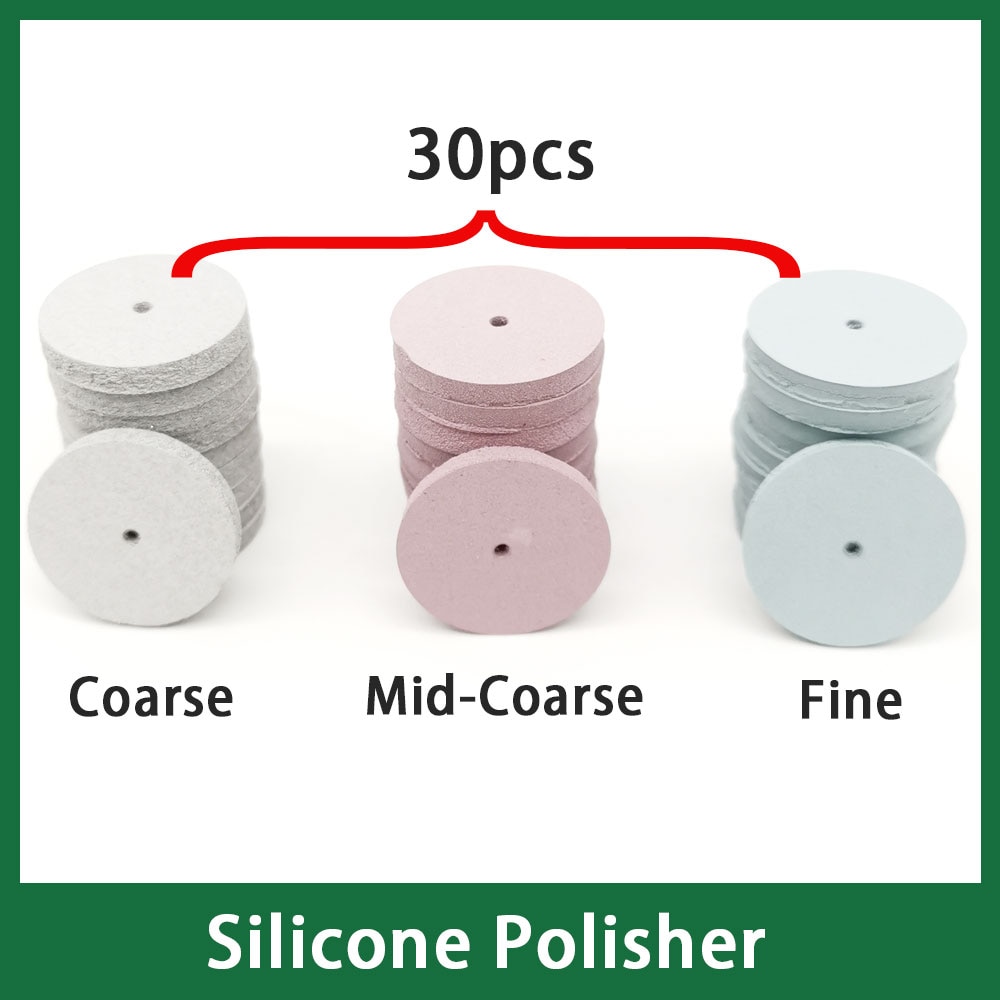 Chất lượng cao độc quyền các-Tốt nhất chính thỏa thuận 30 cái/lốc Silicone đánh bóng đặc biệt để đánh bóng phòng thí nghiệm sứ/nhựa răng