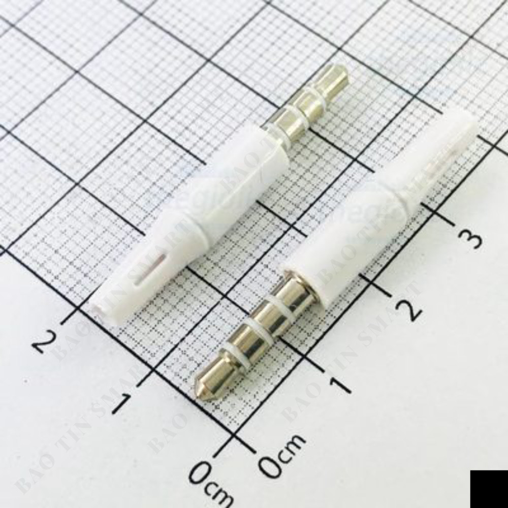 [3 Cái]- Jack Cắm Audio 3.5mm 4 Cực Hàn Dây Vỏ Nhựa Dẻo Chipviet Store