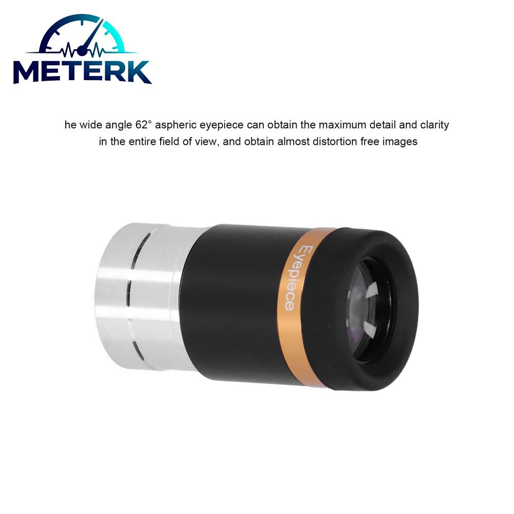 Meterk ช่องมองภาพดาราศาสตร์ช่องมองภาพอลูมิเนียมอัลลอยด์มุมกว้าง 62 ° พร้อมฝาครอบเลนส์กันฝุ่นสำหรับดาราศาสตร์สำหรับ Tarvel ราคา 443 บาท*ส่งฟรี