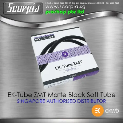 EKWB EK-Tube ZMT Matte Black Soft Tube 16,1/11,1mm (3m RETAIL) for Watercooling/Water Cooling
