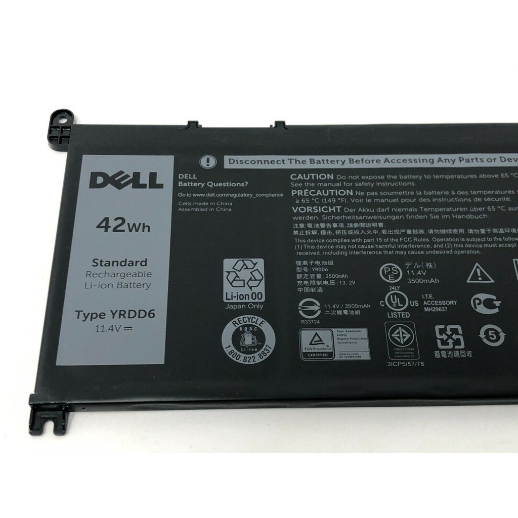 Pin Laptop Dell Inspiron 14 (5481) 2-in-1 14 (5482) 2-in-1 15 (5584) 3781 14 (5485) 2-in-1 5593 5590 5493 5491 2-in-1
