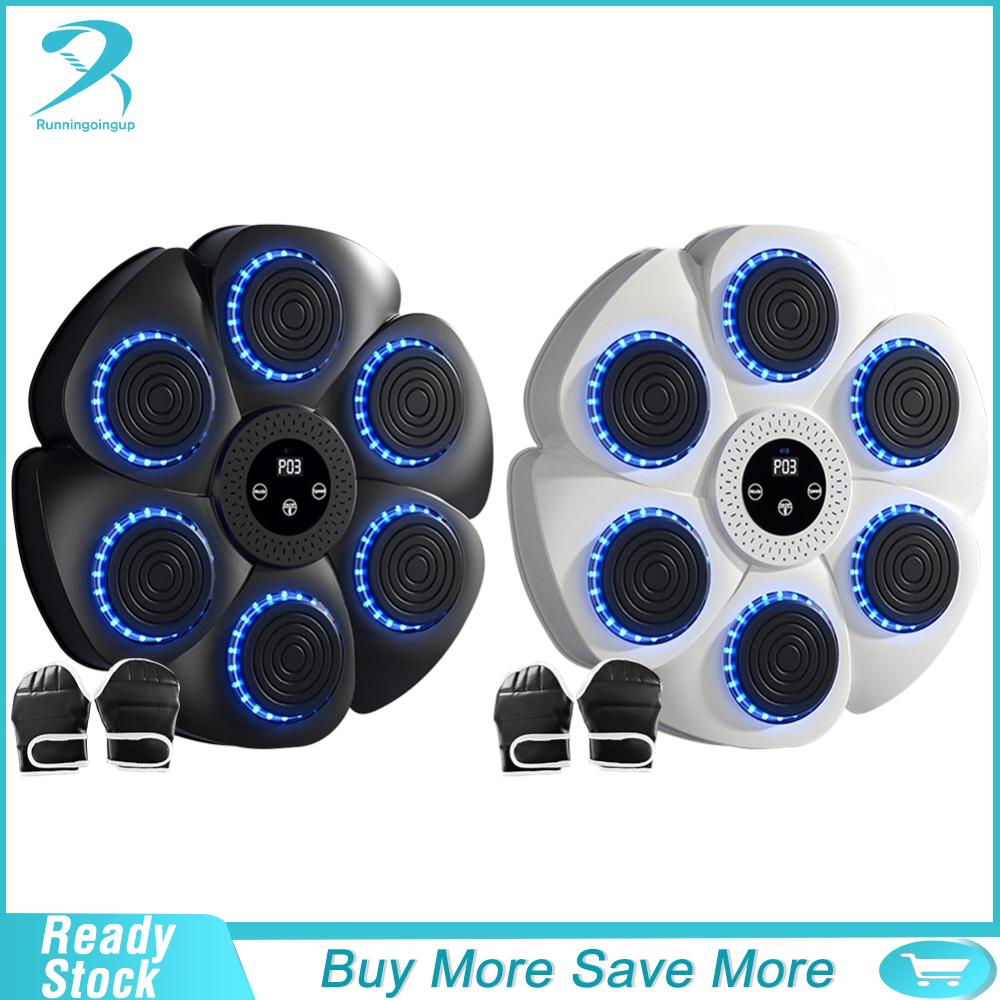 【New Arrival】Music Boxing Machine Boxing Training Punching Equipment RGB Light Smart Bluetooth-Compatible Boxing Machine for Home Gym ราคา 2,378 บาท*ส่งฟรี