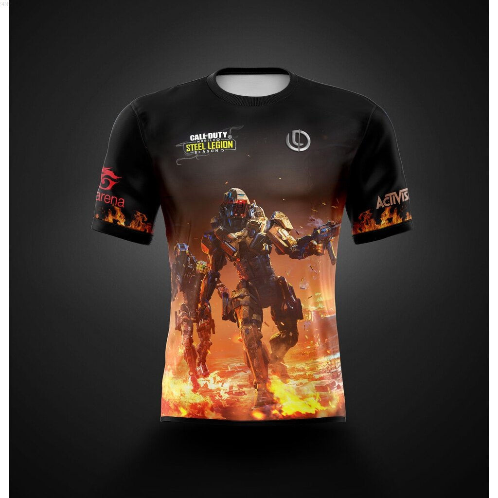 Mlbb PubGM Free Fire AOV CODM full print gaming Jersey costume