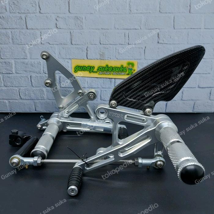 FOOTSTEP UNDERBONE TYGA NINJA R SS RR Harga 7,020,000 rupiah*Gratis Ongkir