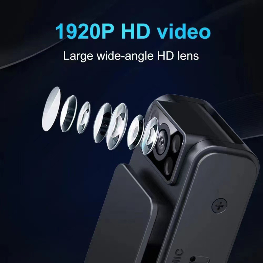 1PC L8 thân Máy camera mini HD kỹ thuật số máy ảnh máy ảnh mini m-agnetic chuyển động chụp nhanh ghi lặp lại Camera Video máy ảnh