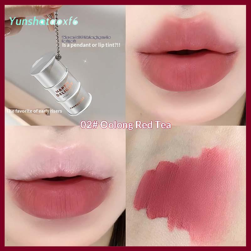 yunshataoxf Cappuvini Son Mousse Nhung Ống Kim Loại – Son Dạng Lỏng Màu Nude Lì Không Khô Ráp, Bám Màu Lâu, Giá Phải Chăng, Tạo Vệt Nhung Trên Môi - 2