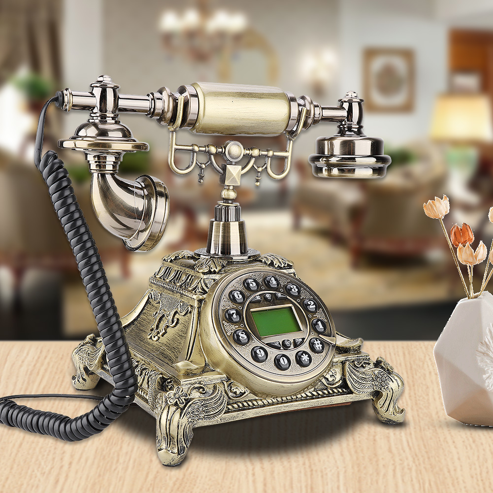 Universal Rotary Dial Telephone Antique Telephone for Office Home Gifts ราคา 2,088 บาท*ส่งฟรี