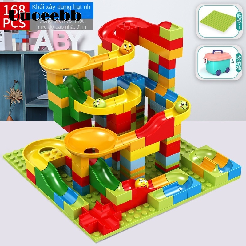 Trẻ Em Câu Đố, Lắp Ráp, Khối Trượt, Phát Triển Trí Tuệ, Đồ Chơi Cho Bé Trai Và Bé Gái 168pcs Hạt Nhỏ Khối Xây Dựng