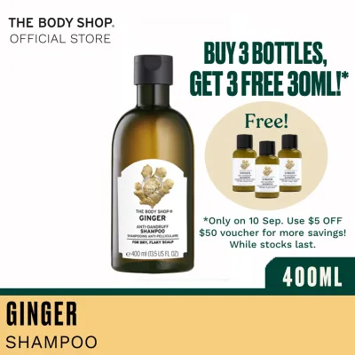 The Body Shop Ginger Anti-Dandruff Shampoo 400ML