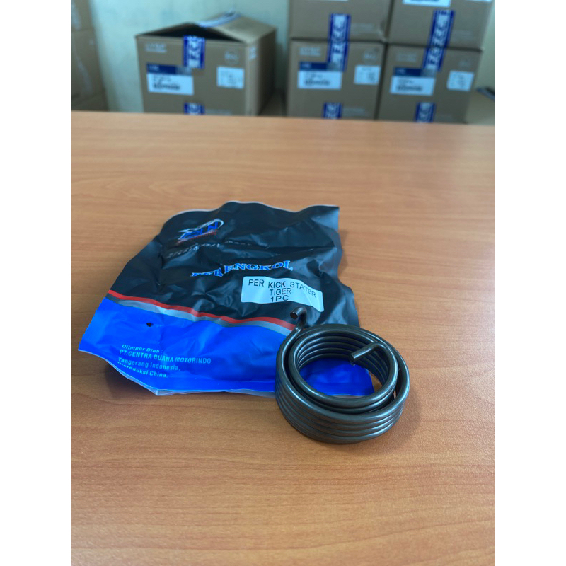 (CRUN) Per Selahan Engkol Tiger KCJ / Per Kick Stater Gl Pro Neotech / Gl Max / MegaPro Primus / Original Harga 10,395 rupiah*Gratis Ongkir