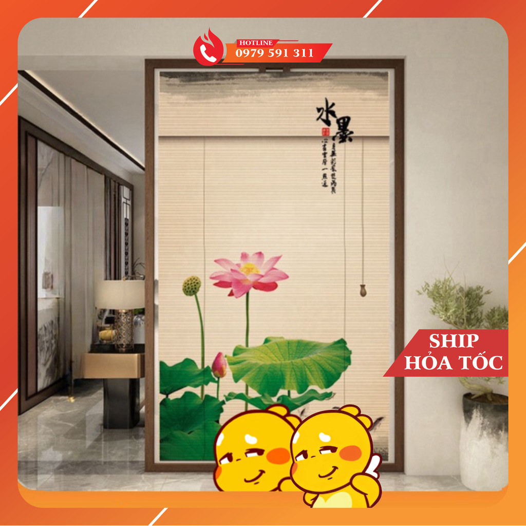 mành tre in tranh nghệ thuật  Rèm tre trúc che bàn thờ rèm che cửa sổ. Mành tre trang trí Tết. 1K 1k