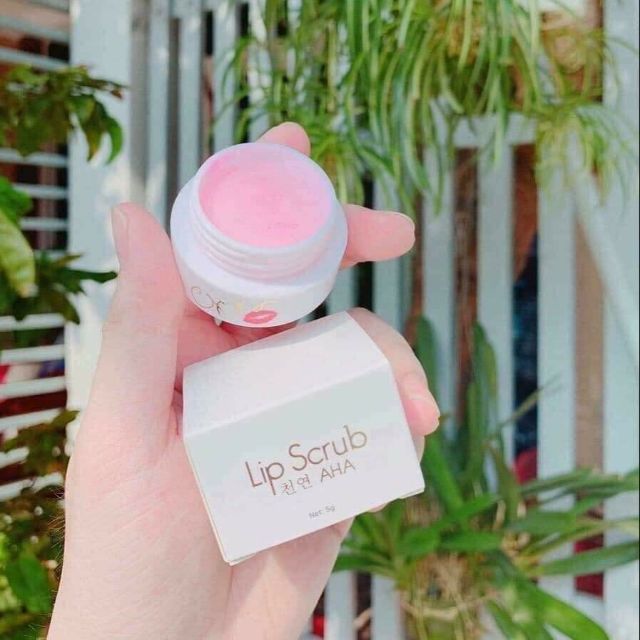 Ủ môi hồng gong ju , lip scrub chính hãng