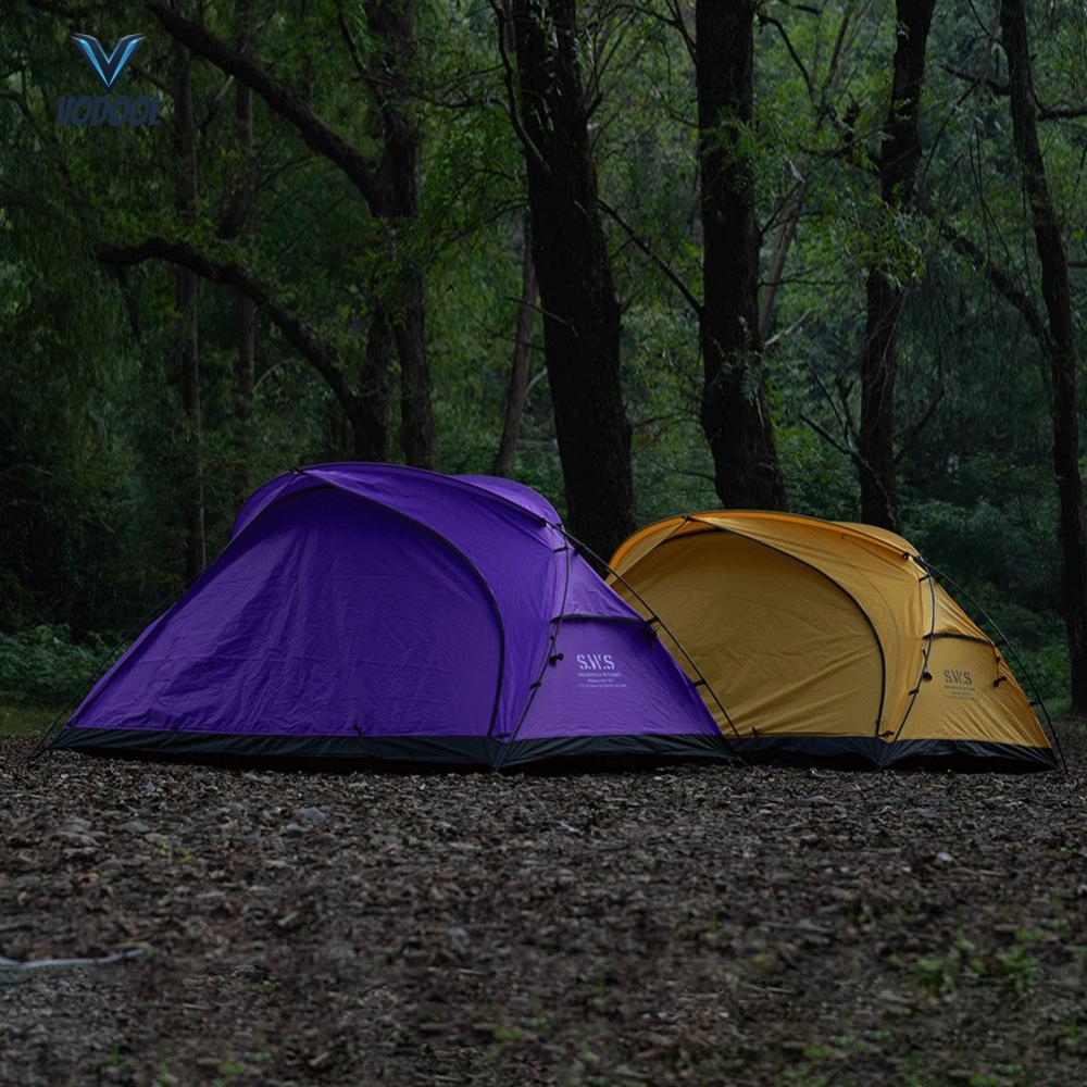 Portable Double Tent with Mosquito Net Trekking Shelter Tent 2 Person Camping Sleeping Tent for Backyard Picnic [Vodool Center] ราคา 2,627 บาท*ส่งฟรี