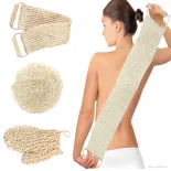 3 máy tính tắm vòi sen body scrubber nhẹ nhàng tẩy tế bào chết sâu tẩy da chà tắm cho nam giới cao tuổi và trẻ hơn YS-VN