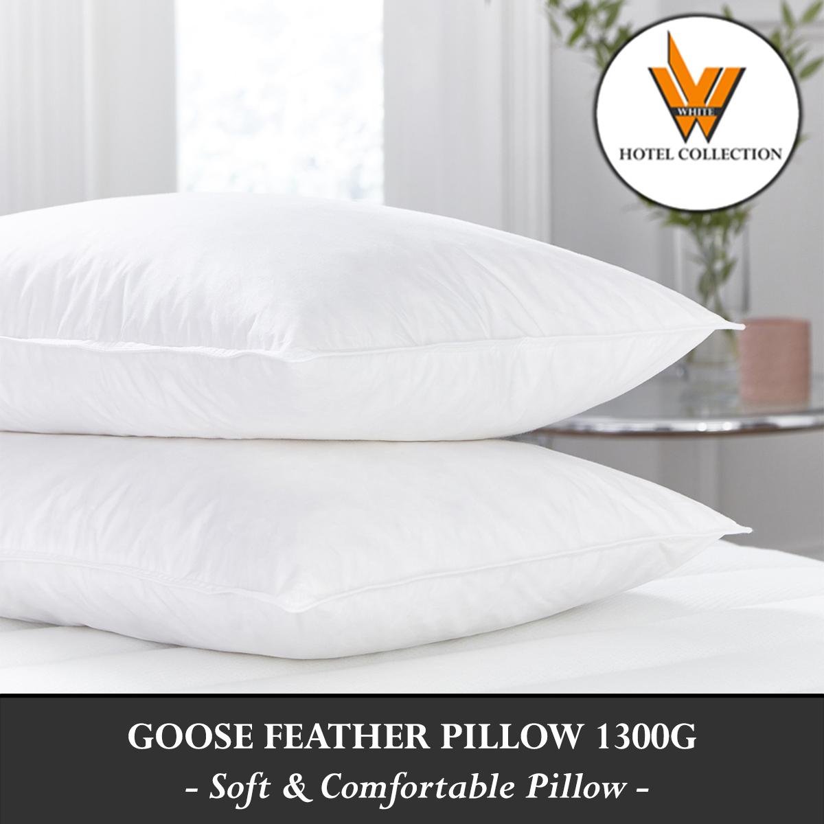 Buy White Hotel Collection Pillows Bolsters Online Lazada Sg