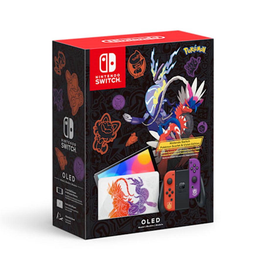 Nintendo Switch OLED Model Pokemon Scarlet and Violet Edition ของเล่นสำหรับเด็ก (#150770) ราคา 13,990 บาท*ส่งฟรี