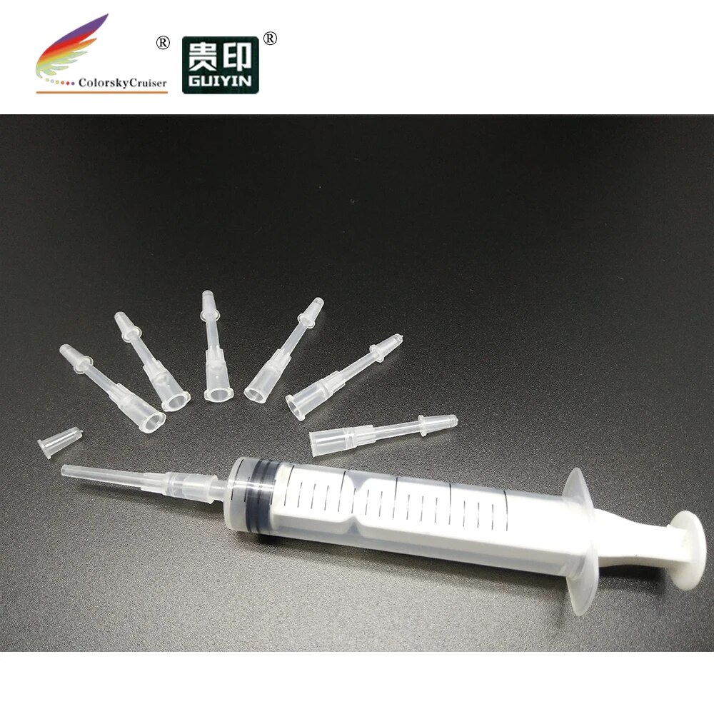 (ACC-41) 10 bộ điều hợp + 1 Bộ chuyển đổi đầu hút mực nhựa cho hộp mực