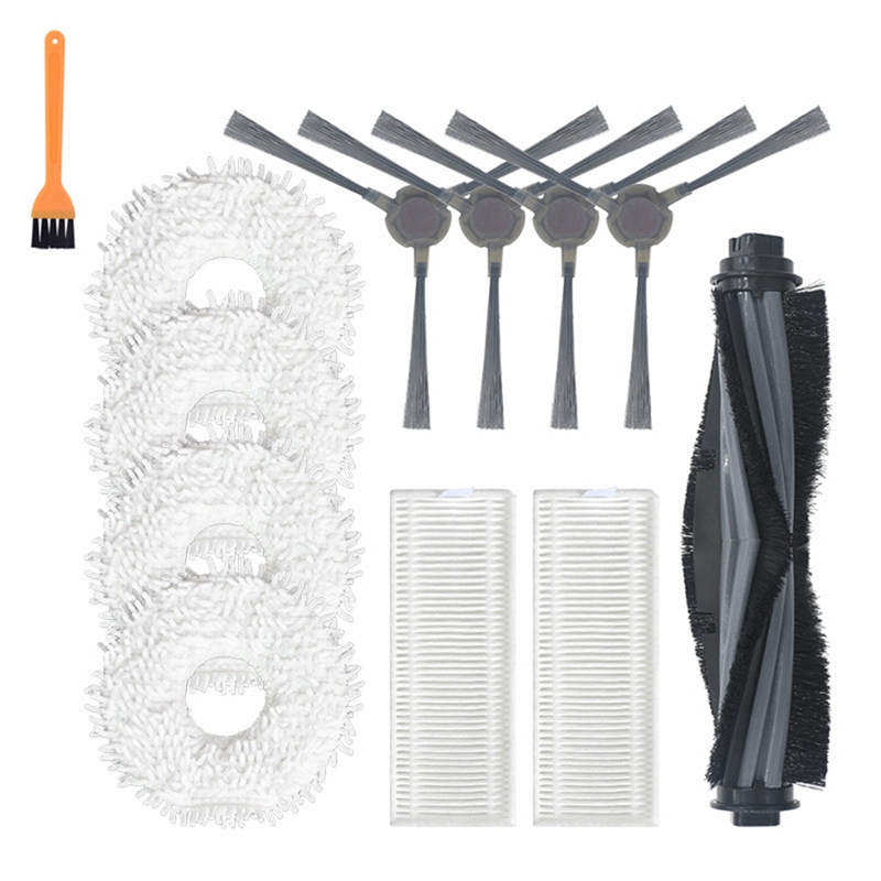 L4(YKCN) Main Side Brush Mop Cloth HEPA Filter for N9 N9+Robot Vacuum Cleaner Replacement Accessories