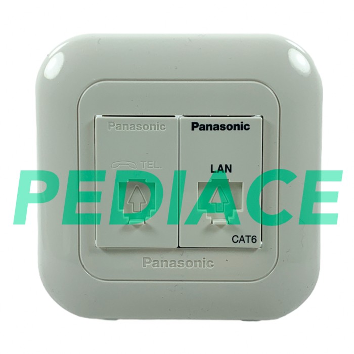 SOCKET TELEPON RJ11 PANASONIC WEJ2164 - SOCKET LAN RJ45 CAT6 WEJ24886- Shelishop13 Giá 209,000 Đồng*Miễn phí vận chuyển