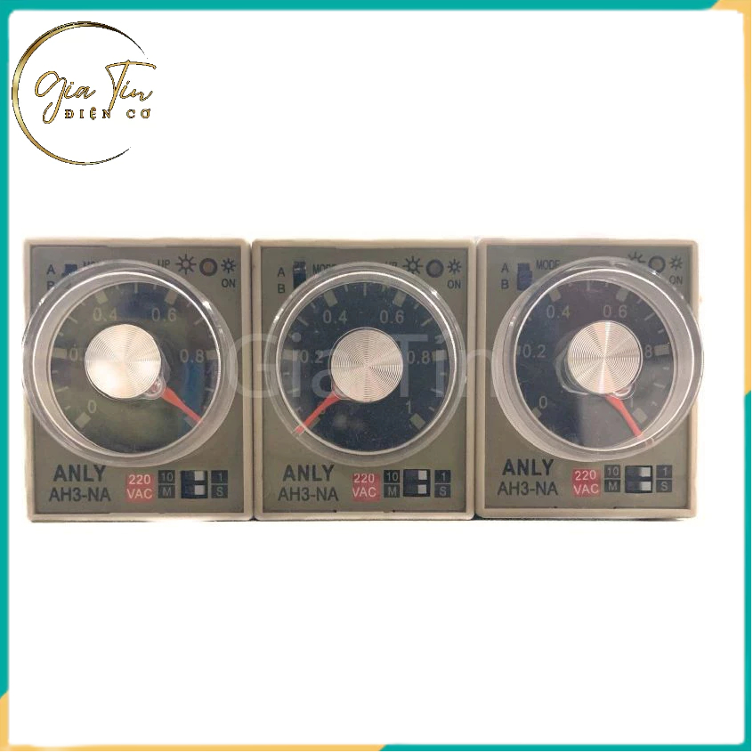 RƠ LE tròn Timer Thời Gian Anly AH3-NA (10M)