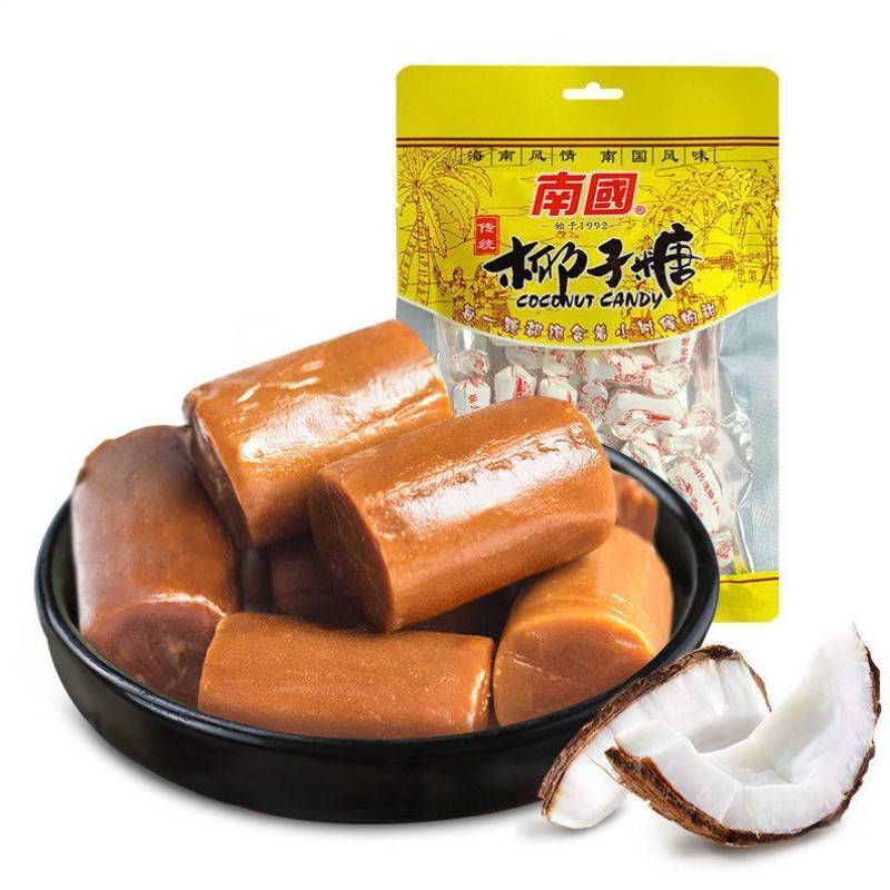 EA Hainan Special Traditional Coconut Sugar 200g Coconut Milk Candy New Year Snacks ราคา 159 บาท*ส่งฟรี