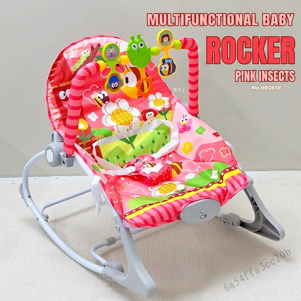 Baby Rocking Chair Electric Music Cradle Recliner - Multi-Functional Newborn Sleep Aid