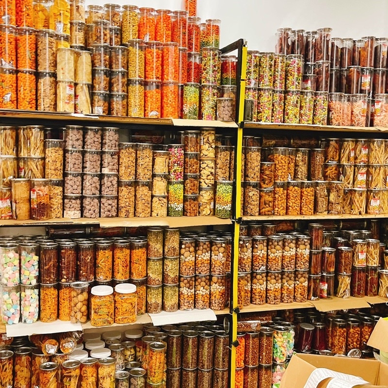 Combo Đồ ăn vặt giá sỉ - rẻ 1k đóng lon pet siêu sịn có giấy ATVSTP đầy đủ ( Đầy đủ chứng nhận an toàn thực phẩm)- Heri Food