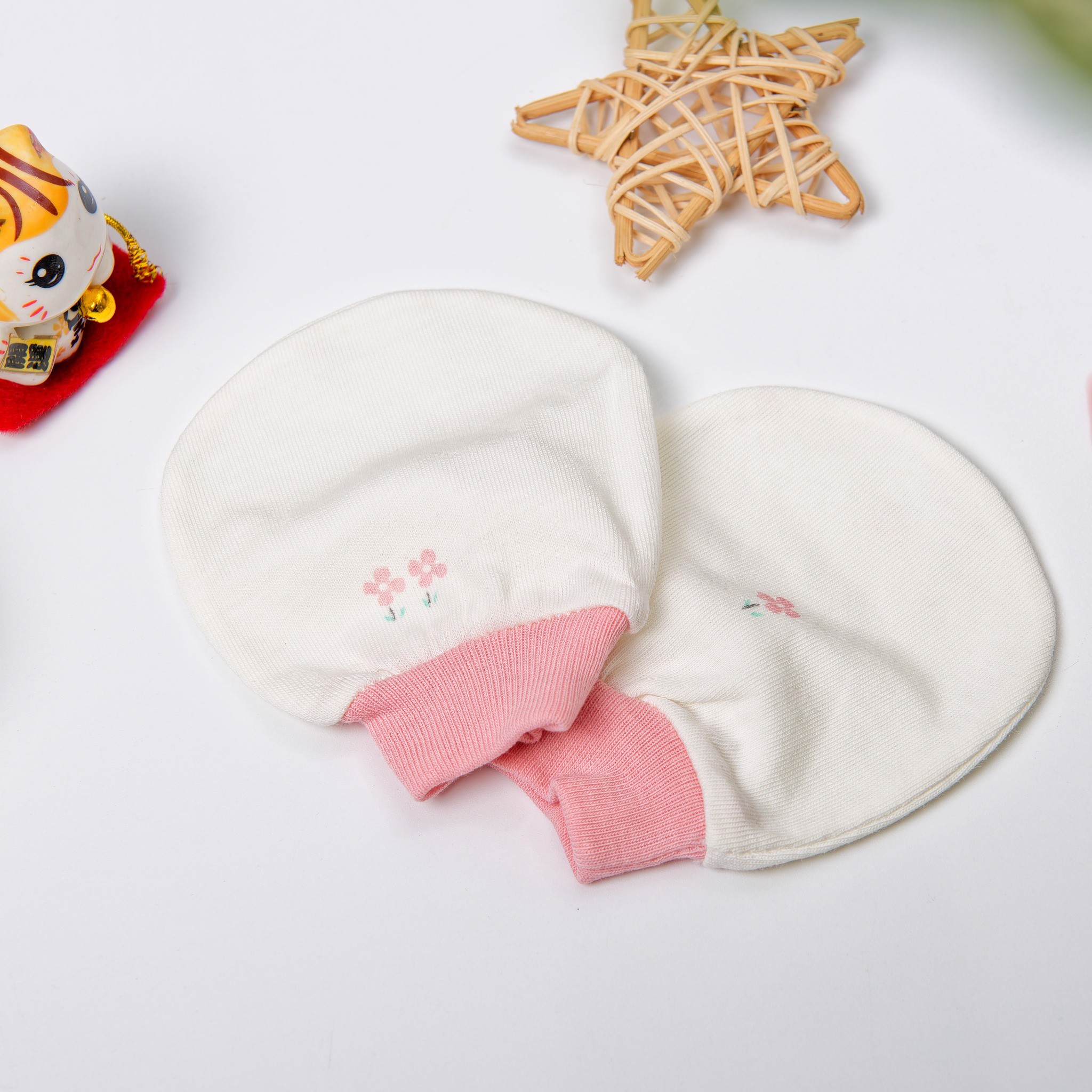 Bộ bao tay chân sơ sinh bo