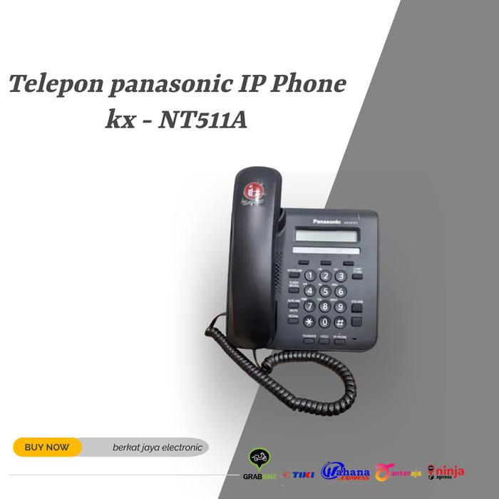 TELEPON PANASONIC IP PHONE KX-NT 511 A GARANSI RESMI IT COM - Elvoir Store Harga  1,840,000 Ringgit*Penghantaran Percuma