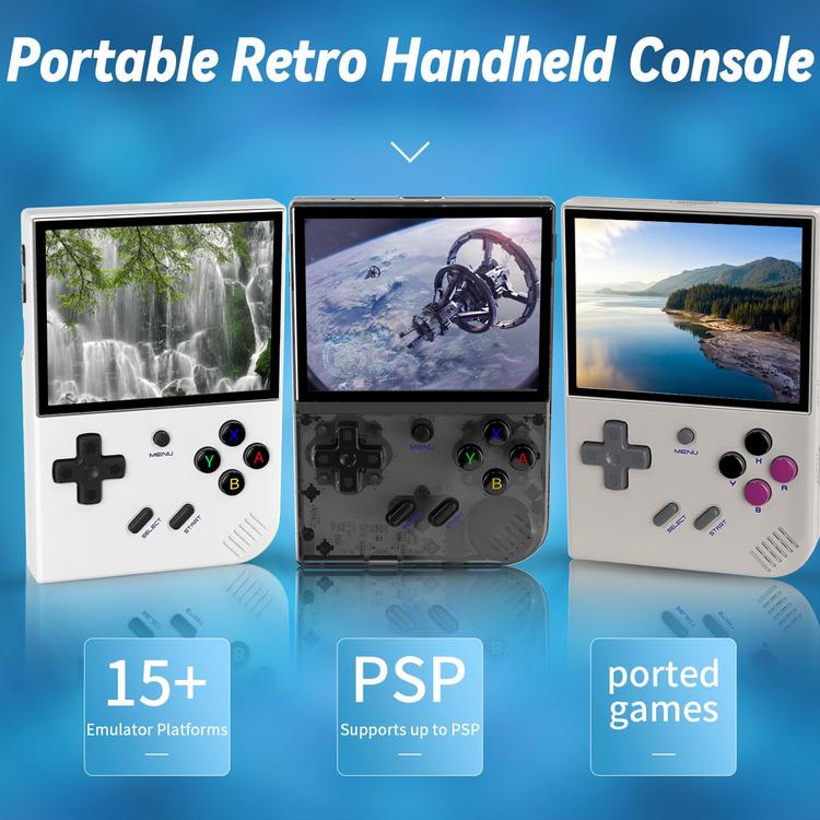 คอนโซลเกมมอถอ Retro RG35XX Plus คอนโซลเกมมอถอ เครองเลนวดโอพกพาพกพา ชารจเกมคอนโซลโอเพนซอรสยอนยค เครองเลนเกม Wifi พรอมหนาจอ Ips ขนาด 3.5 นวสำหรบเดกผหญง เดกผชาย ผชาย ผหญง richly ราคา 2,839 บาท*ส่งฟรี