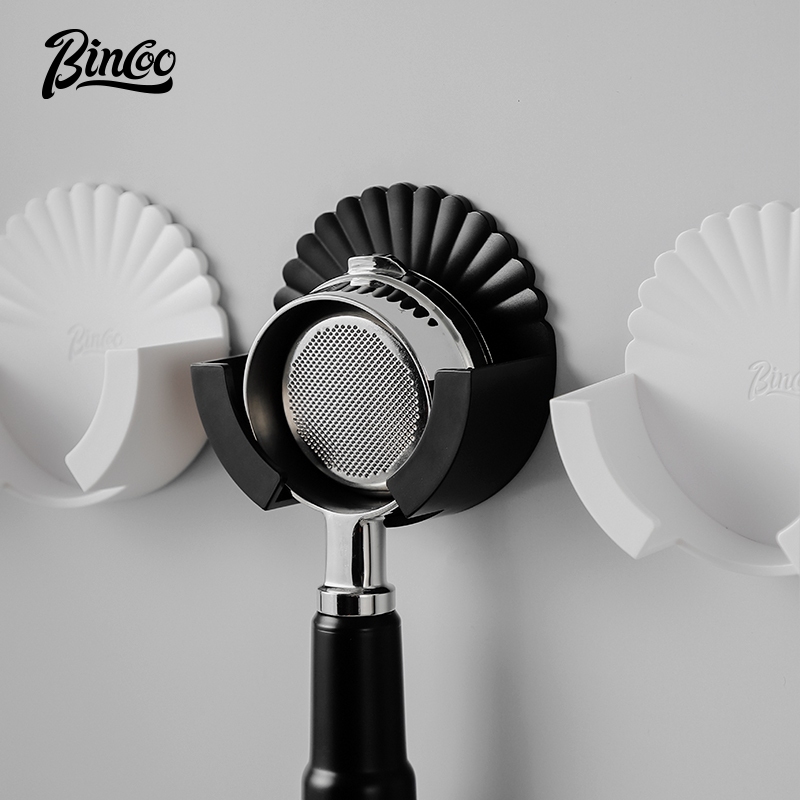 BINCOO Coffee Nachine Handle Holder Rack Storage Rack Plastic Punch-free Italian Utensils Storage Multi-function 51/58MM ราคา 109 บาท*ส่งฟรี