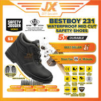 Safety Jogger Bestboy Enhanced Edition S3 MId Cut Kasut Keselamatan Steel Toe Cap SIRIM Certified