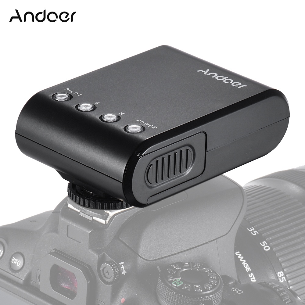 Andoer WS-25 kỹ thuật số Speedlite Đèn flash máy ảnh cho Canon Nikon Pentax Sony A7 Nex6 hx50 A99 ca