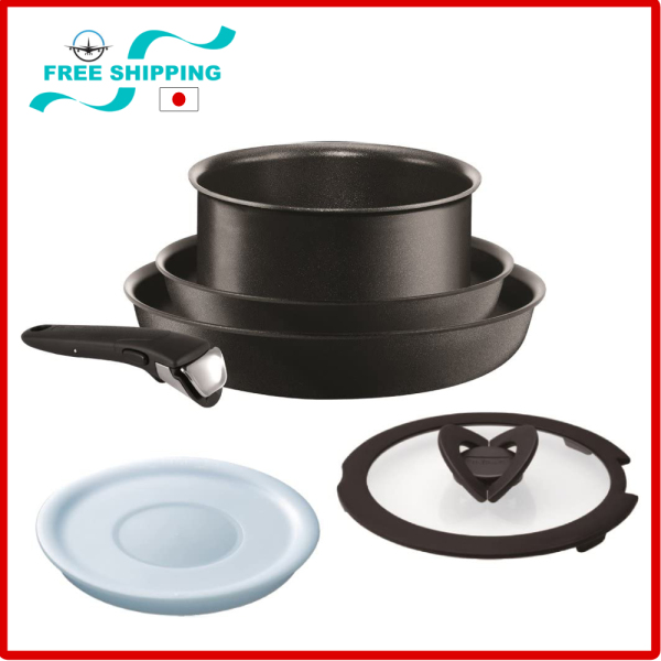 Tefal Premium Frypan 6 items Bundle Set - Ingenio Neo IH Induction and Gas Stove use, Hard Titanium Singapore