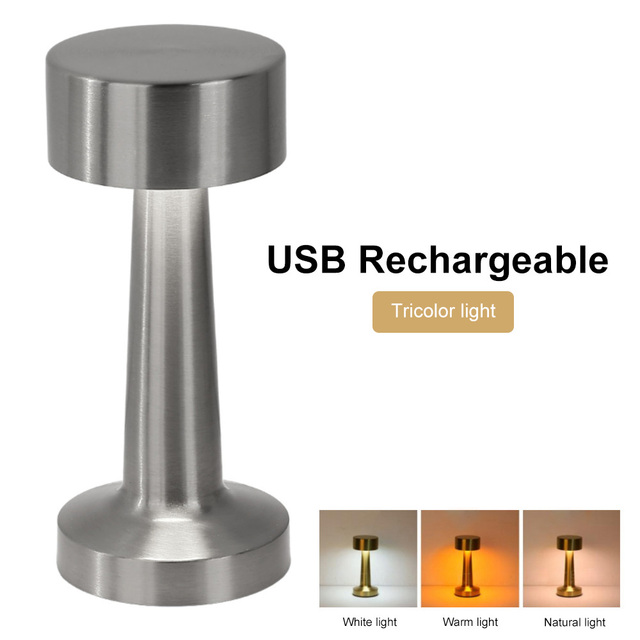 Lampu Meja Portable LED / Lampu Sensor Sentuh / Lampu LED / Lampu KTV / Lampu Meja Aesthetic / Lampu Cafe Estetik