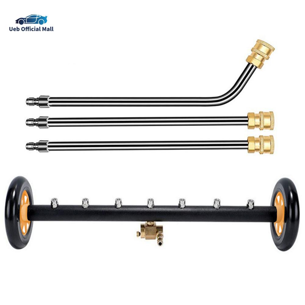 Ueb Official Mall ✪ เครื่องซักผ้าแรงดัน 22 นิ้ว 1/4 ตัวเชื่อมต่อด่วนไม้กวาดน้ำ Broom ความดันสูง 4000 PSI Broom ใต้เครื่องซัก ราคา 955 บาท*ส่งฟรี