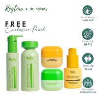 Reglow Paket Lengkap 6PCS Skin Treatment Active Untuk Semua Jenis Kulit Mencerahkan Kulit Wajah Hitam Bersih Bebas Jerawat Bruntusan Komedo Kusam Melindungi dari Sinar UV Pencerah Berjerawat Perawatan Facial