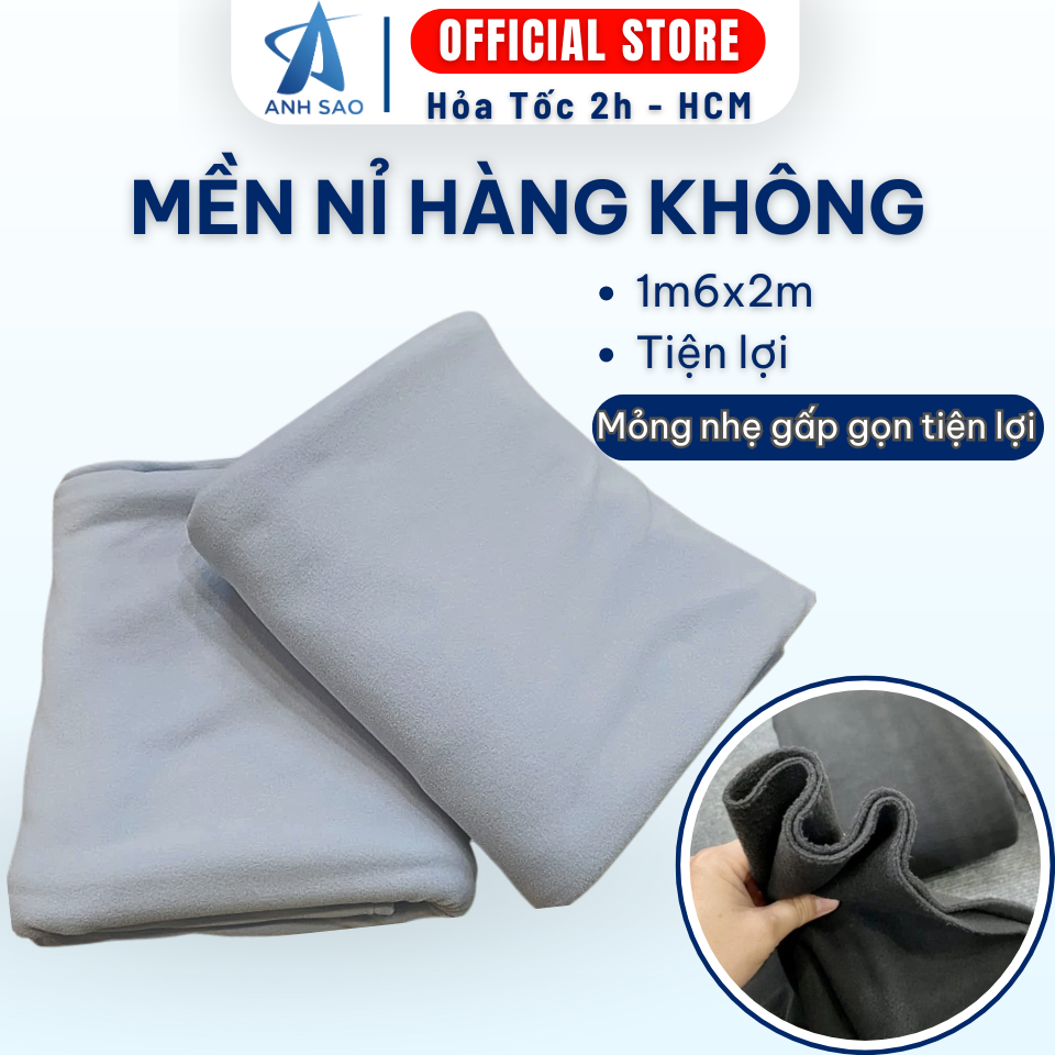 Chăn Mền Nỉ Mỏng Nhẹ Ánh Sao Dùng Mùa Hè Thu Đông Văn Phòng Dễ Gấp Gọn Đi Du Lịch Xe Khách KT 1m6x2m