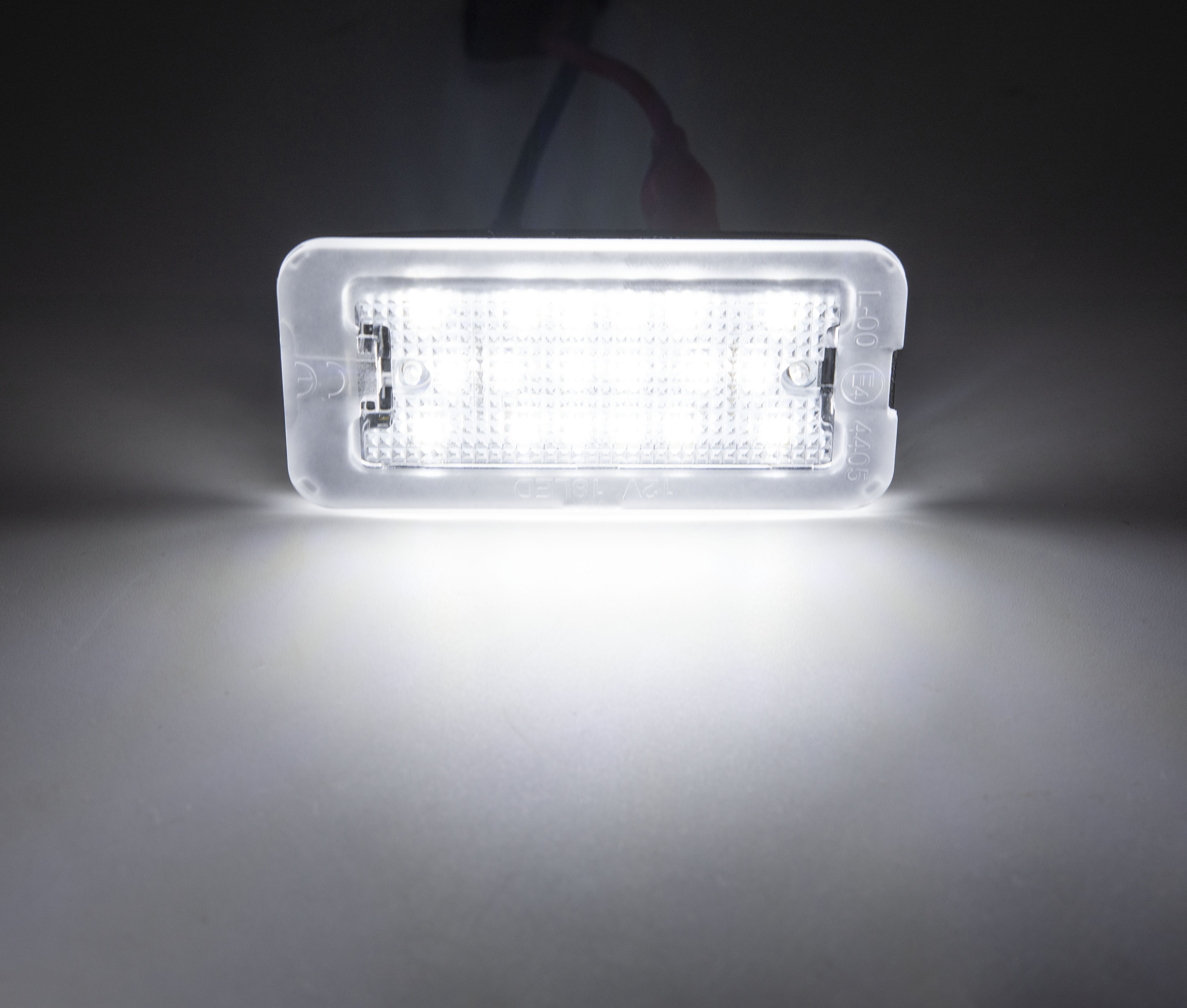 【High-quality】 2pcs Led License Number Plate For Fiat 500 Abarth 500 500c 695 595 6000k High Brightness Number Plate Lights Can-Bus