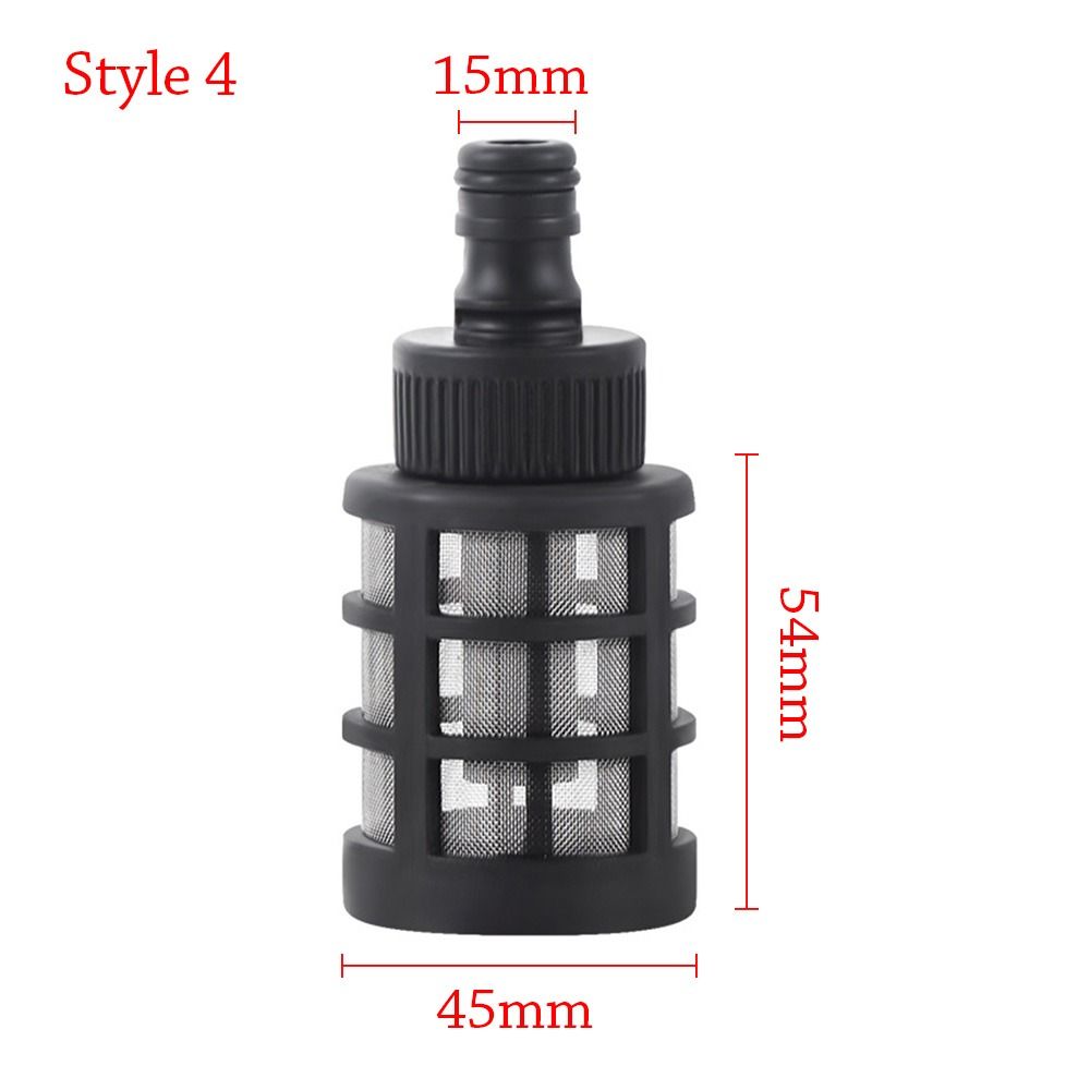 LETIGO 1Pcs Bơm phun Bộ lọc ống Dụng cụ lọc bằng nhựa Rửa xe Lưới lọc Bền 13-15mm - 4