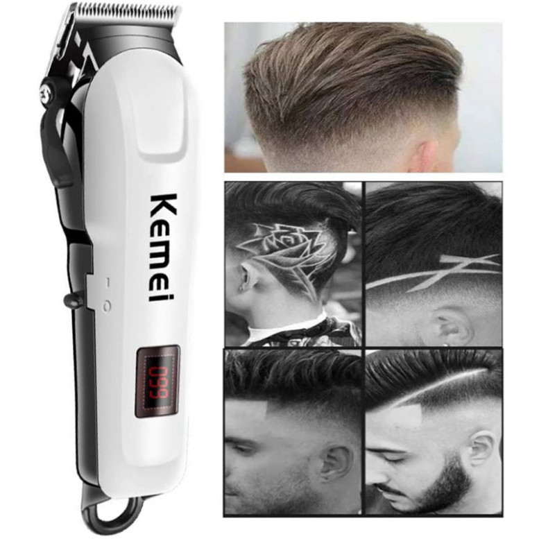 Tông Đơ Cắt Tóc Kemei 809A loại phích cắm trực tiếp hang chính hãng