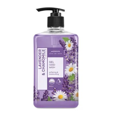 WATSONS Lavender & Chamomile Scented Gel Hand Wash - 500ml