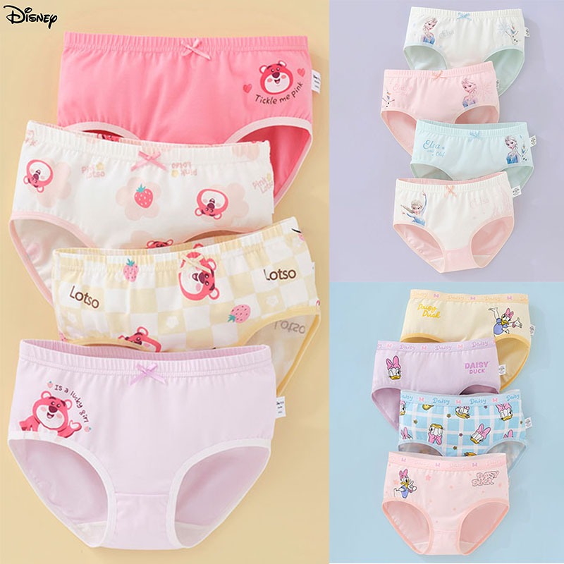 Disney Disney Girls Pure Cotton Underwear Children s Briefs Girls Baby