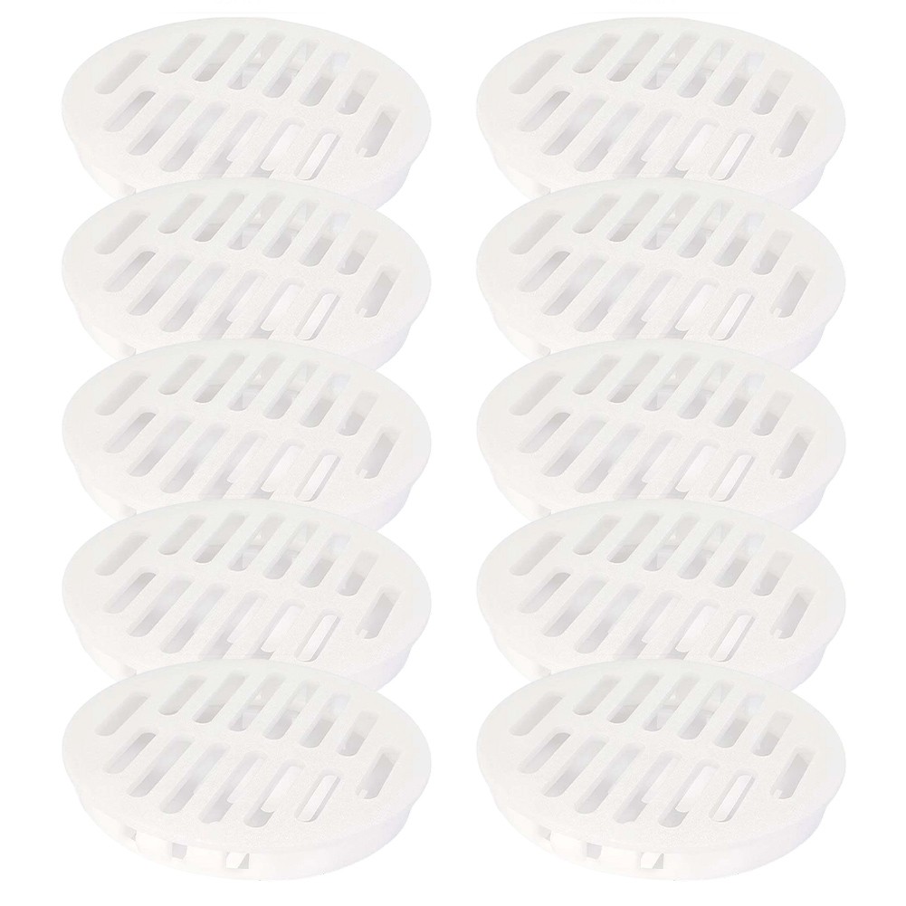 Hozzby Dễ dàng cài đặt Khóa Tủ thoáng khí lỗ thông hơi chống ẩm lưới [Hàng có sẵn]