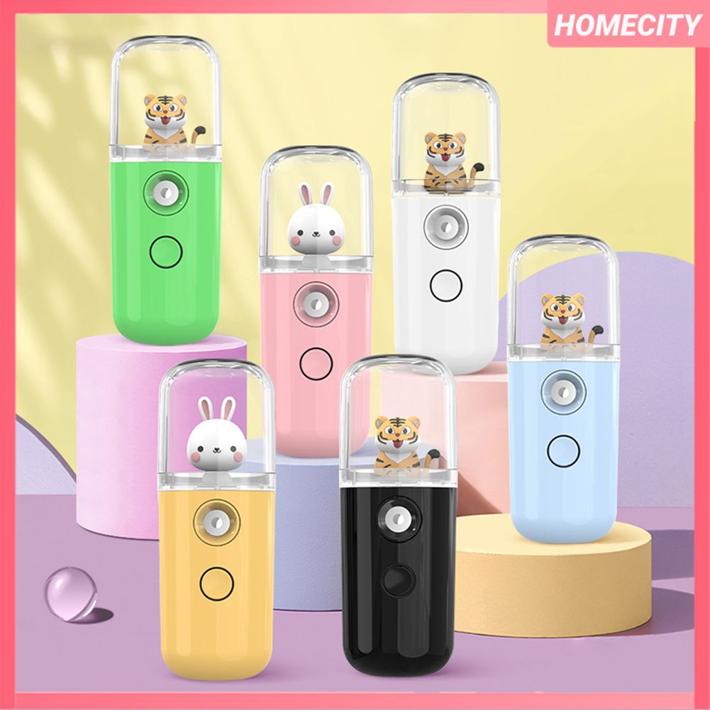 Cute pet creative Portable USB Nano Face Mist Facial Sprayer Moisturizing Humidifier Mini Nano Mist 