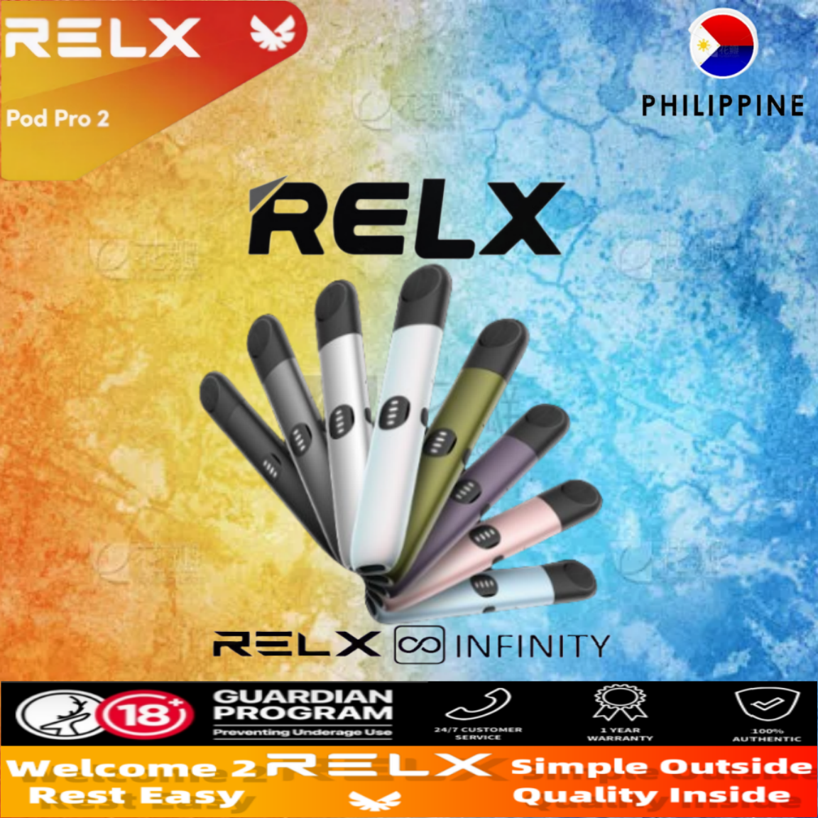 Shop Relx V2 Refillable Tank Cheap  Fast & Easy | Lazada Philippines