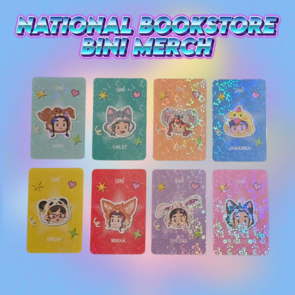 BINI x NBS PHOTOCARD ALBUM WITH PHOTOCARD | OFFICIAL MERCH - not random!