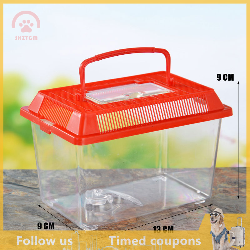 【SHZTGM】 Di động cầm tay nhựa bể cá trong suốt cutout thiết kế cho rùa petfish